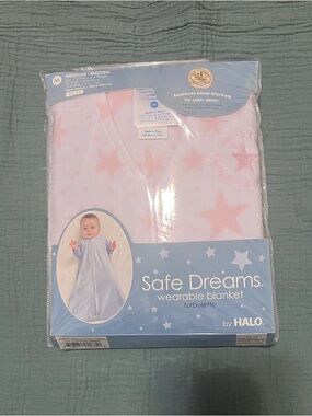 4/60$ HALO Safe Dreams Sleep Sac - Pink Stars (Kids Panama’s)